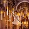 Floating Candles with Wand, 20 PCs Magic Hanging Candles, Flickering Warm Light Flameless Floating LED Candle with Wand Remote, Battery Operated Window Taper Candle Set for Theme Party Birthday Gift